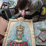 А у нас освященная мозаика, созданная руками детей! А у Вас?
